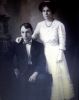 Dunn White, Maude & George, poss wedding day 1911- FB Herbstritt, Snyder etc Group, 20161029 by Elma Ruediger Tew, her grandpare