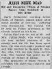 Neefe, Julius Jr dead News_PottEnt19121114_5
