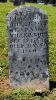 headstone, Elesabeth Miller, wife of Adam Miller