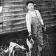 Runyon, Irvin Jackson w dog- ancestry, bsaultman 20150516