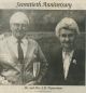 Mr. and Mrs. L.D. Pepperman; 70 years together!